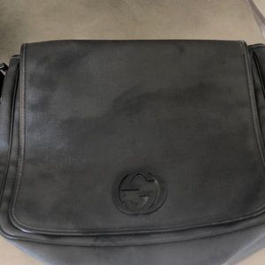 Gucci lap top bag